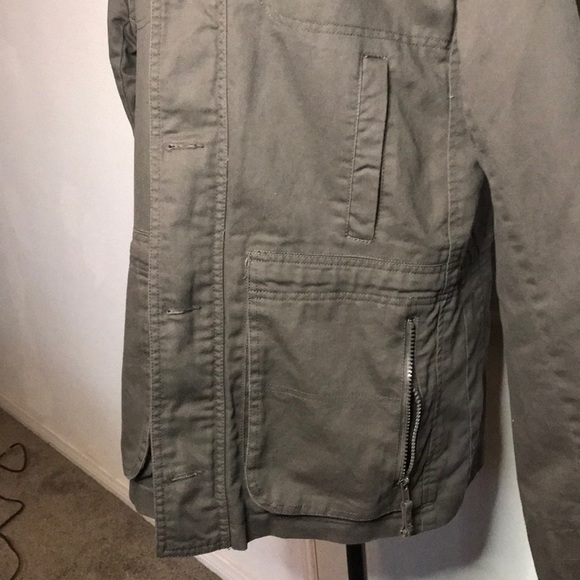 Forever 21 21Men Utility Army Green Large Jacket - Picture 4 of 8